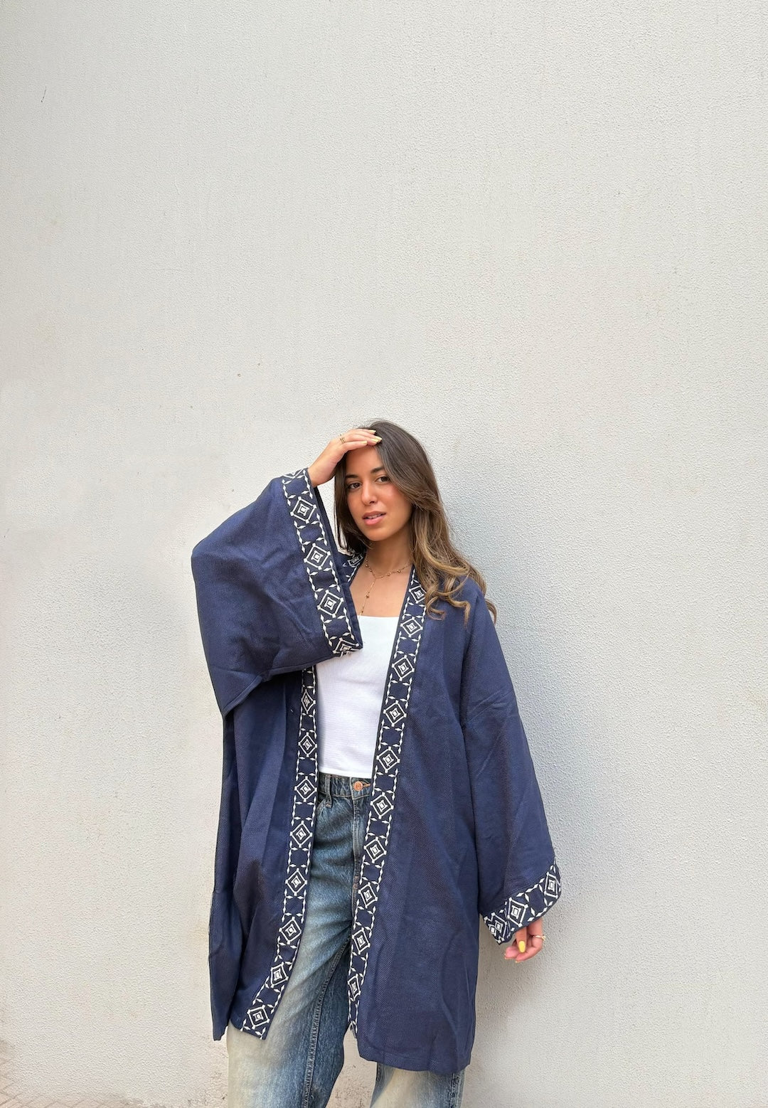 Image of Storyteller Embroidered Kimono